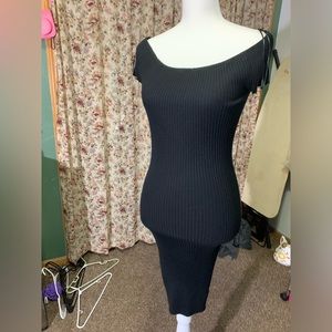 Black L date night night dresss